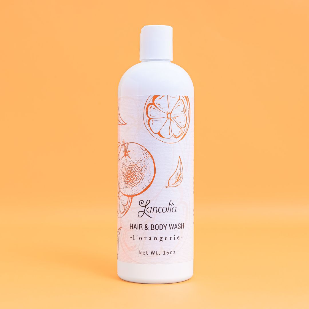 Citrus Shampoo & Body Wash | Hydrating Orange Vanilla – Lancolia