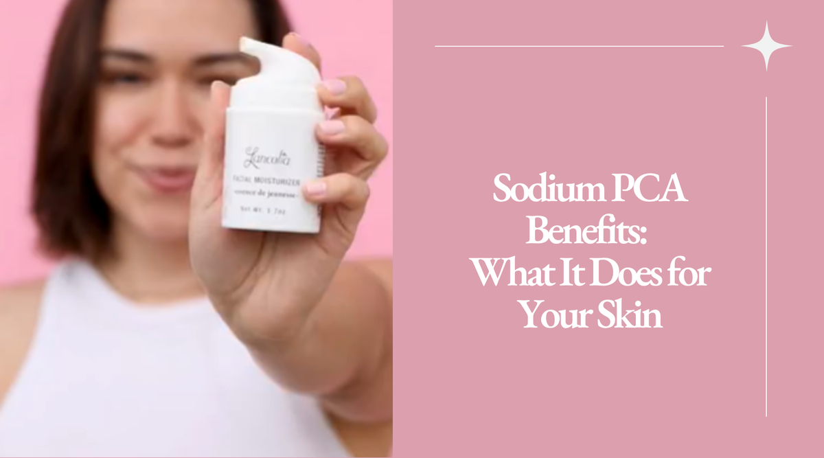 Healthy hydrated skin showing the benefits of Sodium PCA and Natural Moisturizing Factor