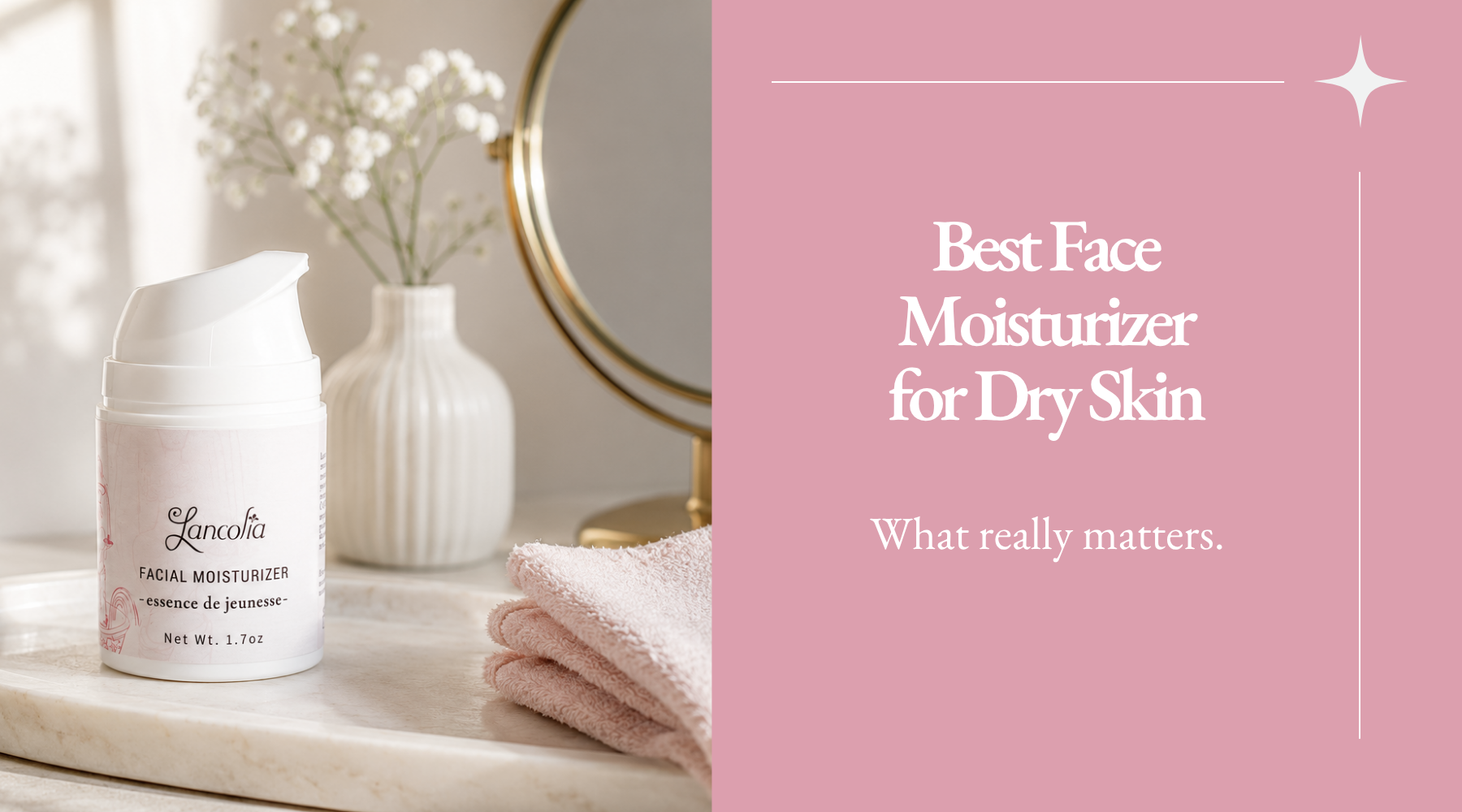 Best Face Moisturizer for Dry Skin: What Really Matters