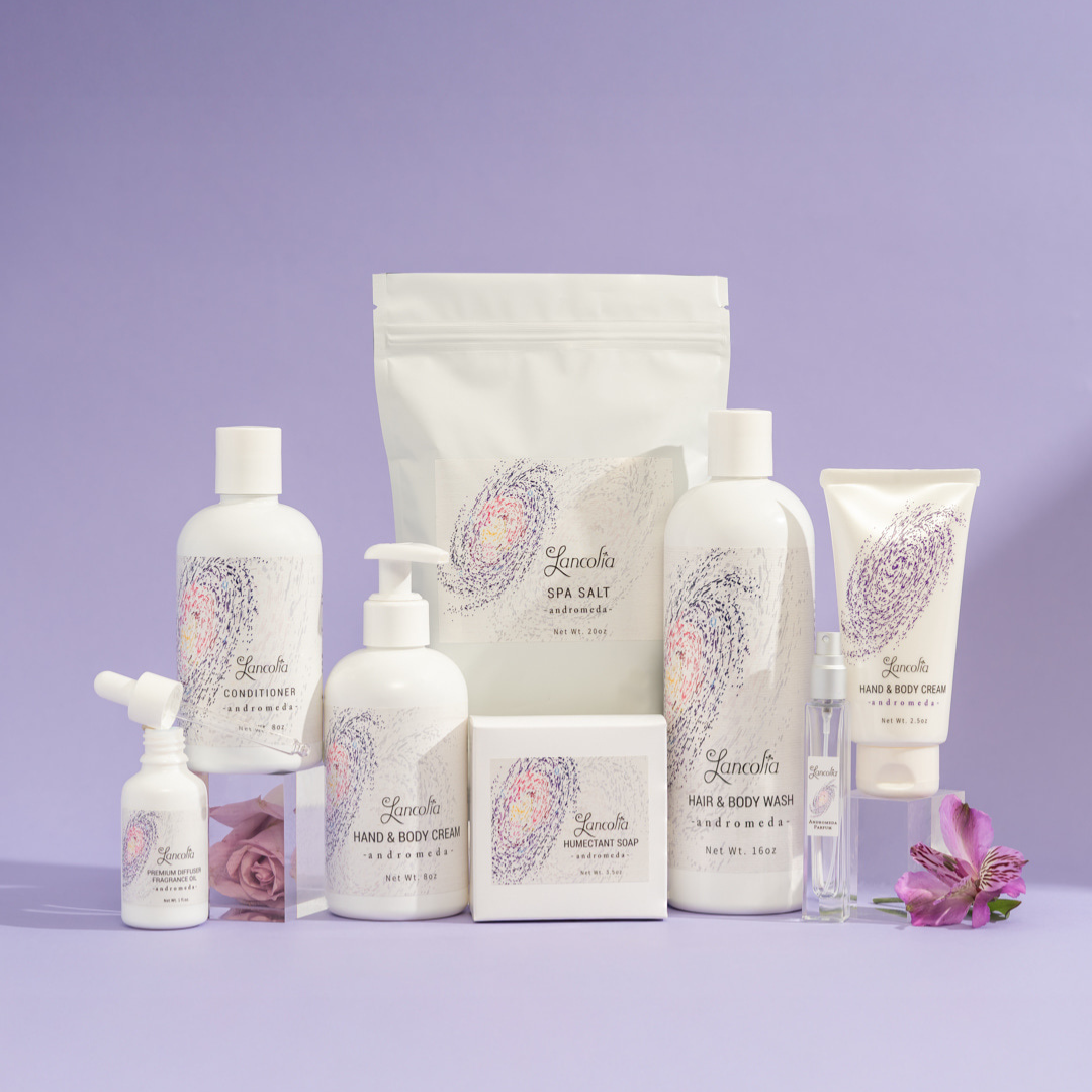 Andromeda Floral Scent Skincare Haircare