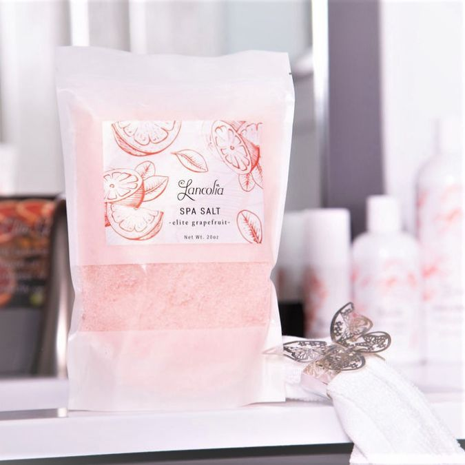 Scented Epsom Salt for bath with vitamin e post body workout