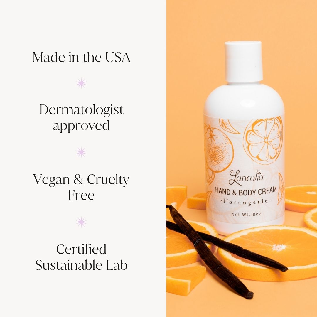 Hydrating Citrus Vanilla Body Cream | L'Orangerie by Lancolia