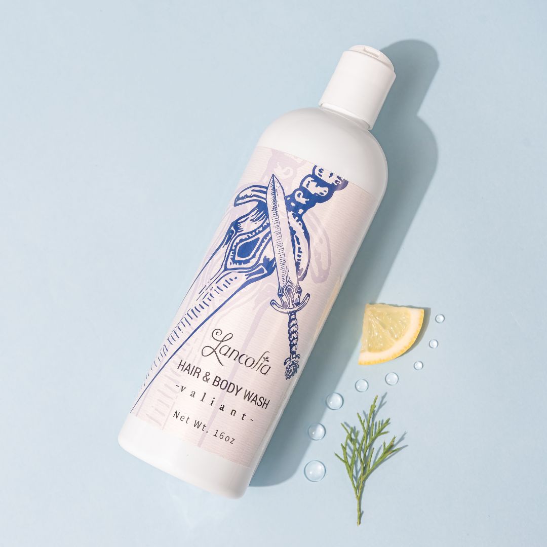 Valiant Hair & Body Wash – Woodsy & Aquatic Signature Scent – Cologne