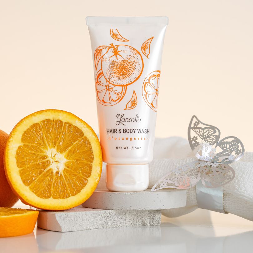 Citrus Shampoo Body Wash Hydrating Orange Vanilla – Lancolia