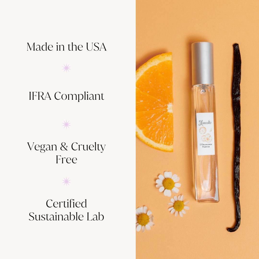 Vegan Citrus Perfume – Cruelty-Free, Sustainable, IFRA-Compliant