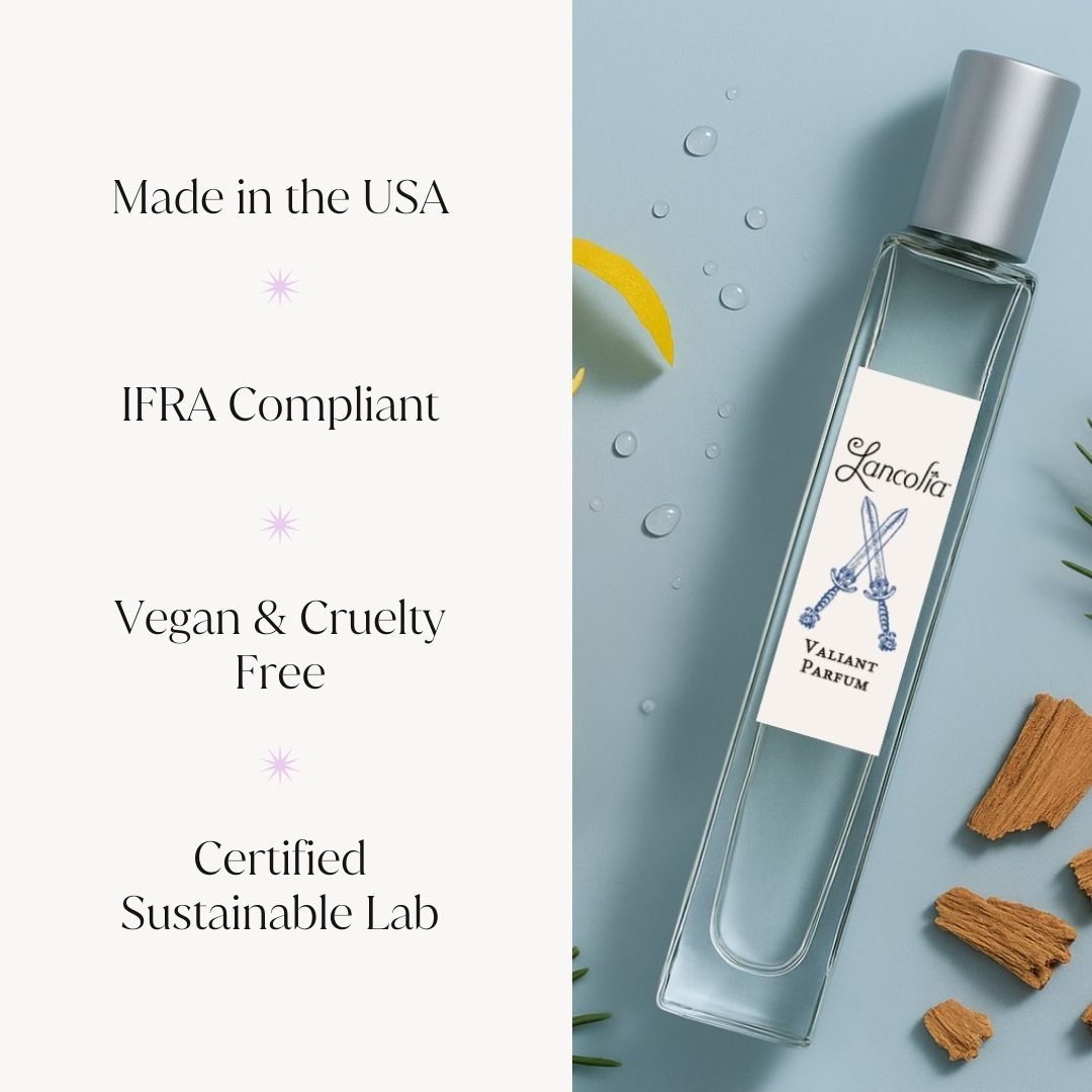 Vegan, Cruelty-Free, IFRA-Compliant Valiant Perfume