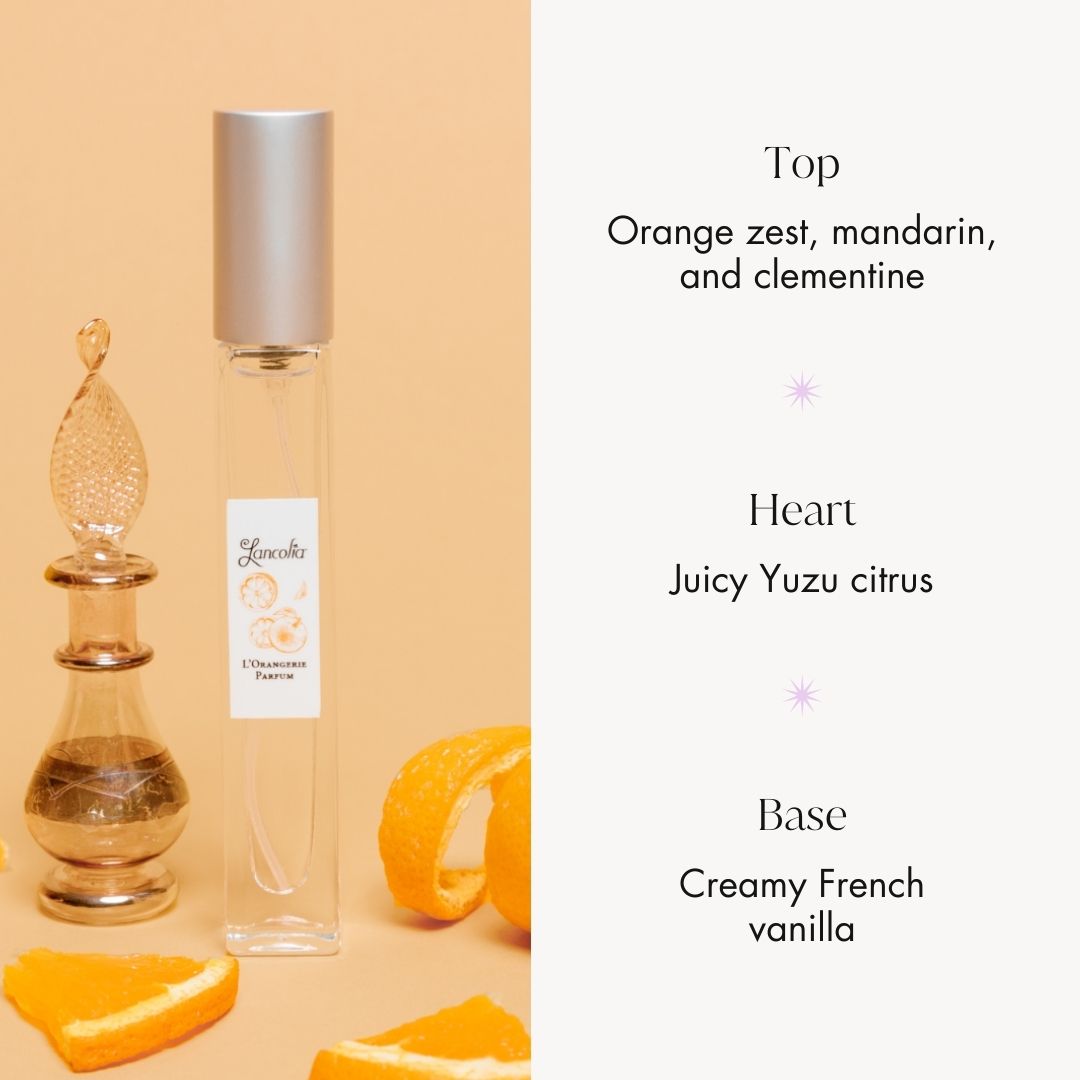 L'Orangerie Citrus Perfume – Orange Peel & Vanilla Signature Scent
