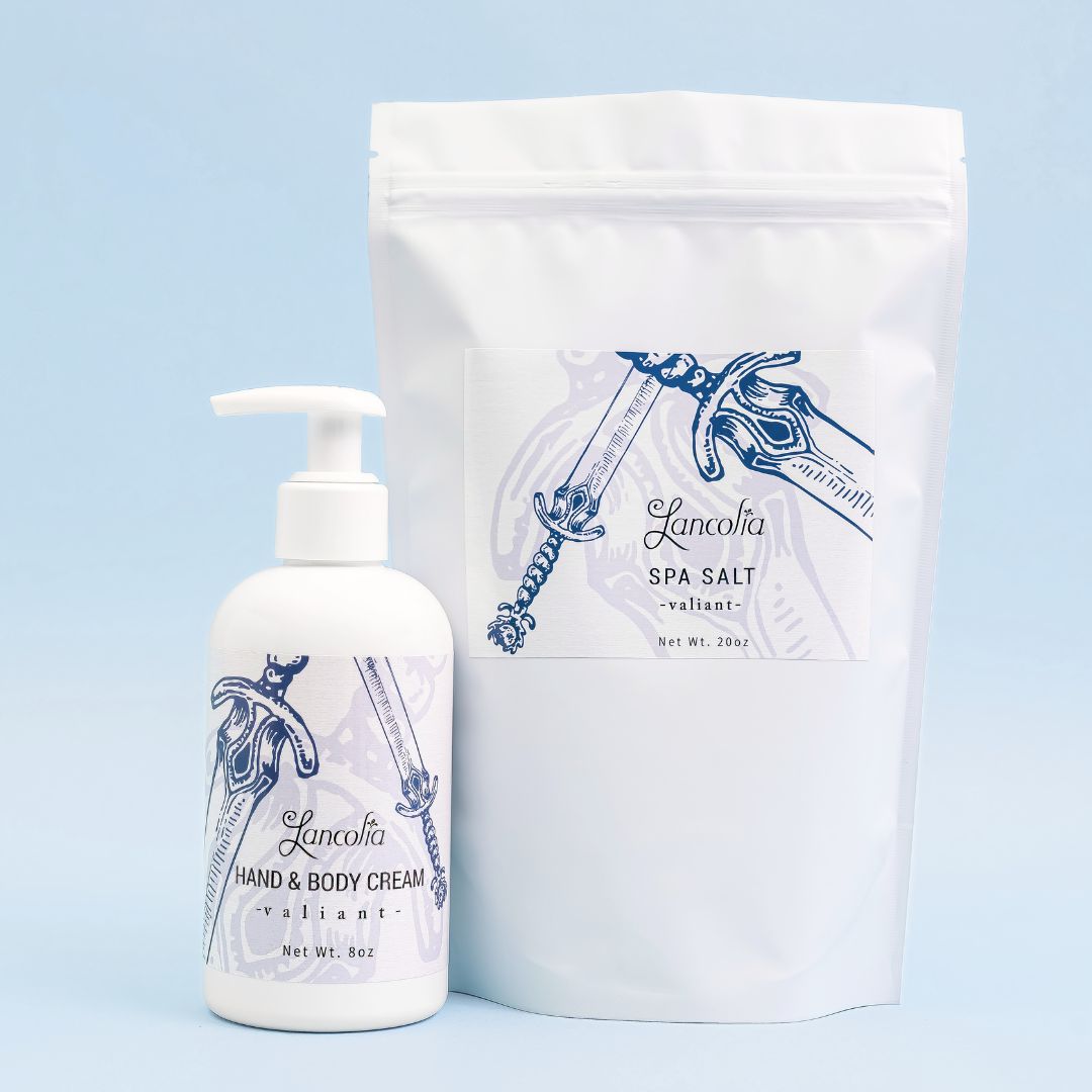 Valiant Spa Salt - Enriched Epsom Salts for Bath – Woodsy & Aquatic Signature Scent – Cologne