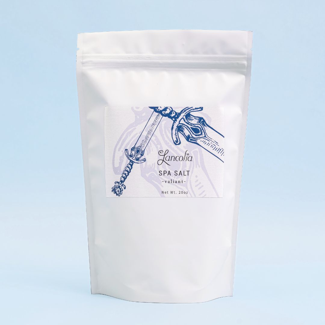 Valiant Spa Salt - Enriched Epsom Salts for Bath – Woodsy & Aquatic Signature Scent – Cologne