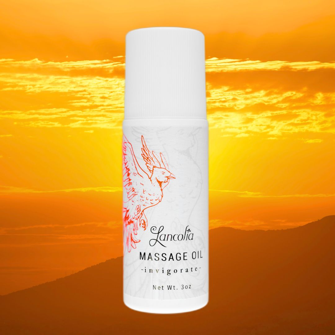 Invigorate roll on massage oil lancolia