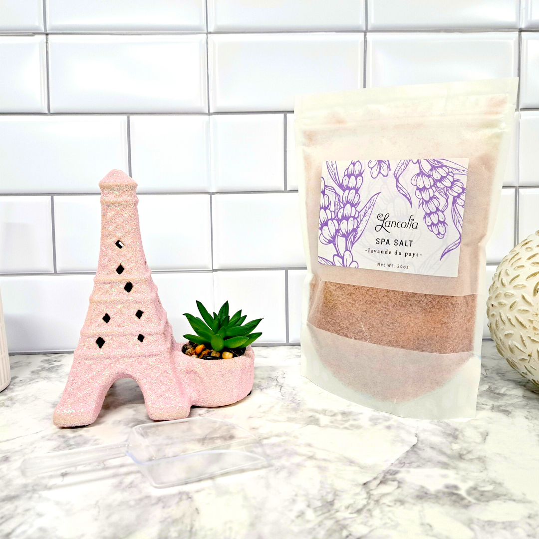 Lavender Epsom Salts ideal for bath and to soothe muscles